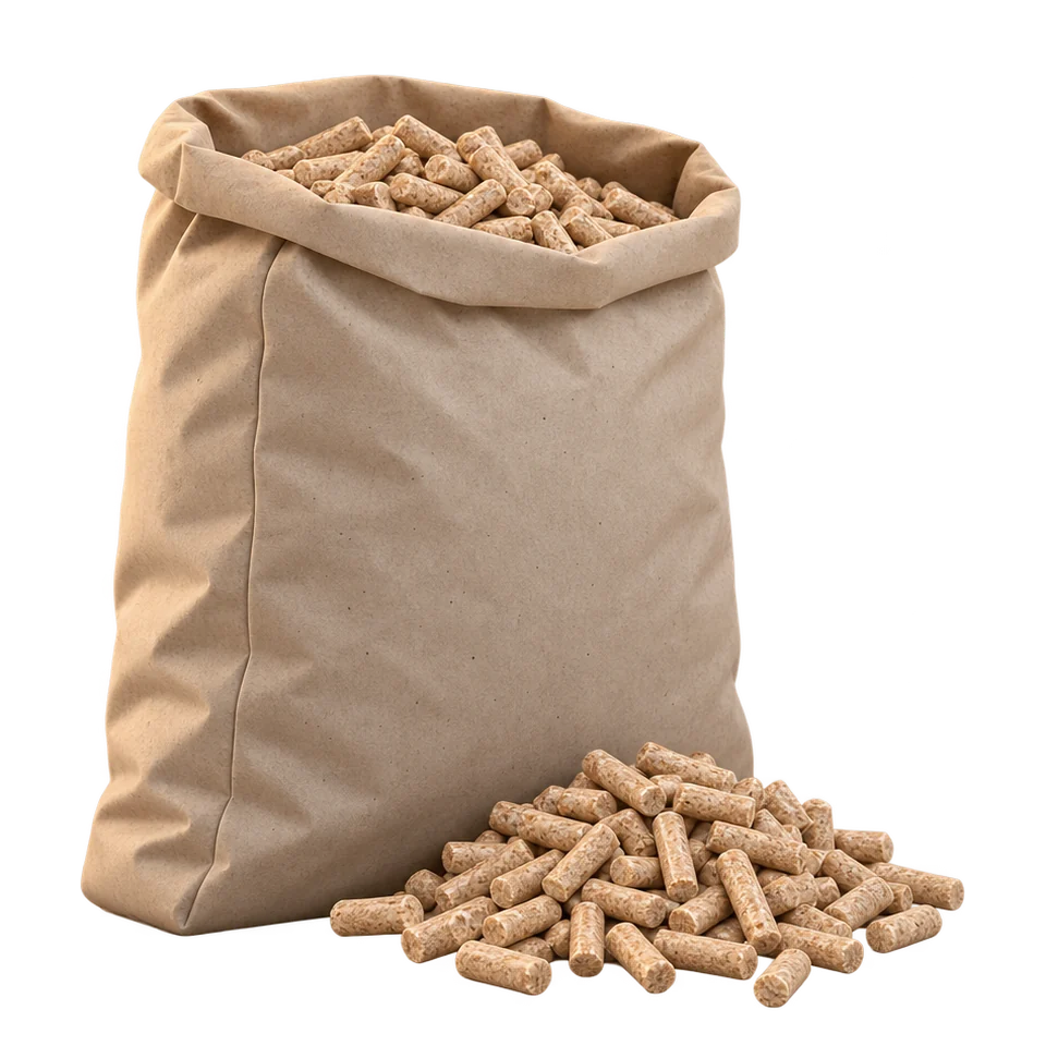 Drveni pelet Crown Forest 100% bukva, 1000 kg
